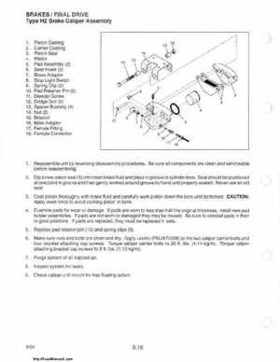 1985-1995 Polaris Snowmobiles Master Repair Manual, Page 484