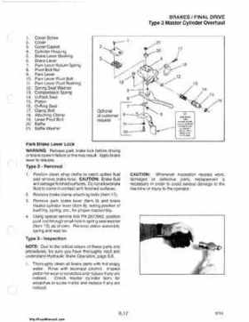 1985-1995 Polaris Snowmobiles Master Repair Manual, Page 485