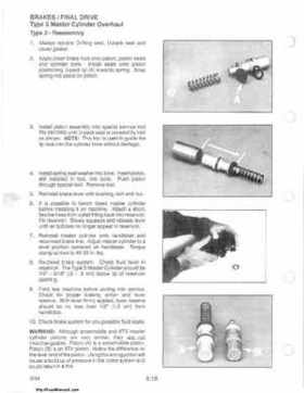1985-1995 Polaris Snowmobiles Master Repair Manual, Page 486