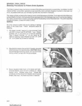 1985-1995 Polaris Snowmobiles Master Repair Manual, Page 496