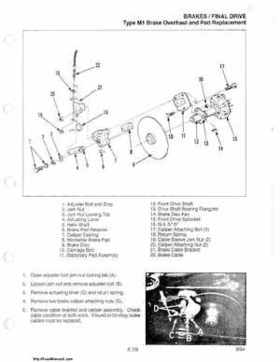 1985-1995 Polaris Snowmobiles Master Repair Manual, Page 497