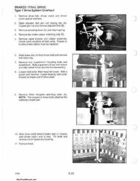 1985-1995 Polaris Snowmobiles Master Repair Manual, Page 502