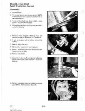 1985-1995 Polaris Snowmobiles Master Repair Manual, Page 504