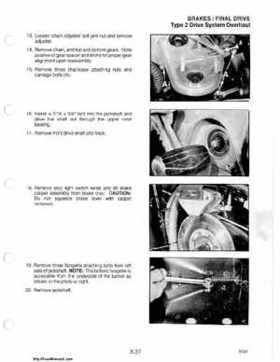 1985-1995 Polaris Snowmobiles Master Repair Manual, Page 505
