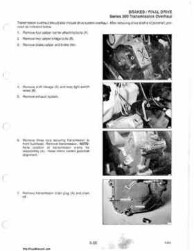 1985-1995 Polaris Snowmobiles Master Repair Manual, Page 523