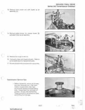 1985-1995 Polaris Snowmobiles Master Repair Manual, Page 525