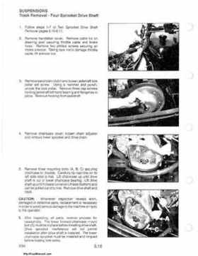 1985-1995 Polaris Snowmobiles Master Repair Manual, Page 549