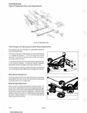 1985-1995 Polaris Snowmobiles Master Repair Manual, Page 555