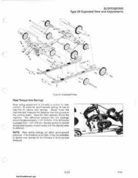 1985-1995 Polaris Snowmobiles Master Repair Manual, Page 556
