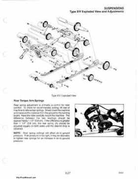 1985-1995 Polaris Snowmobiles Master Repair Manual, Page 558