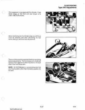 1985-1995 Polaris Snowmobiles Master Repair Manual, Page 568