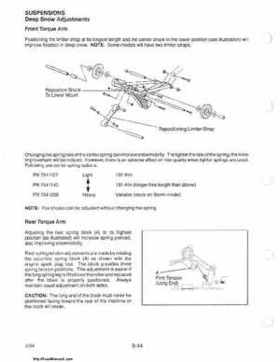 1985-1995 Polaris Snowmobiles Master Repair Manual, Page 575