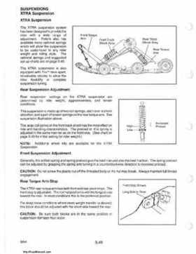 1985-1995 Polaris Snowmobiles Master Repair Manual, Page 579