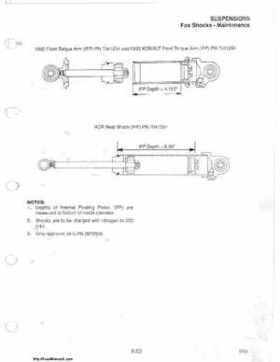 1985-1995 Polaris Snowmobiles Master Repair Manual, Page 594