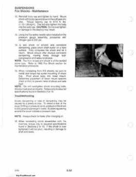 1985-1995 Polaris Snowmobiles Master Repair Manual, Page 599