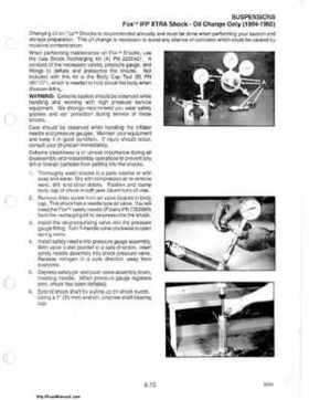 1985-1995 Polaris Snowmobiles Master Repair Manual, Page 604