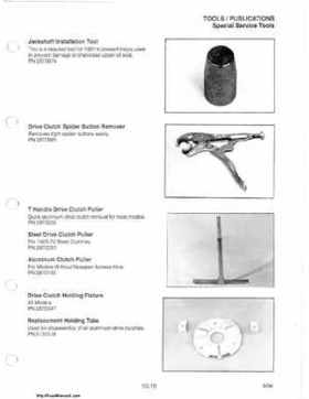 1985-1995 Polaris Snowmobiles Master Repair Manual, Page 634