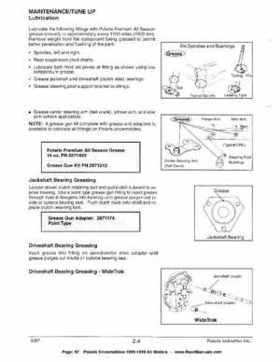 1996-1998 Polaris Snowmobile Service Manual, Page 67