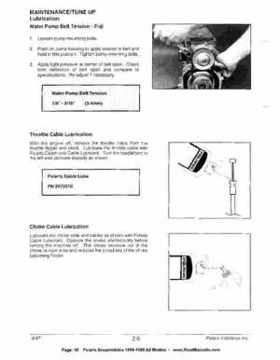 1996-1998 Polaris Snowmobile Service Manual, Page 69