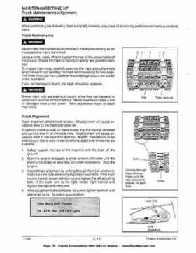 1996-1998 Polaris Snowmobile Service Manual, Page 75