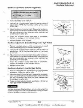1996-1998 Polaris Snowmobile Service Manual, Page 88
