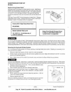 1996-1998 Polaris Snowmobile Service Manual, Page 89