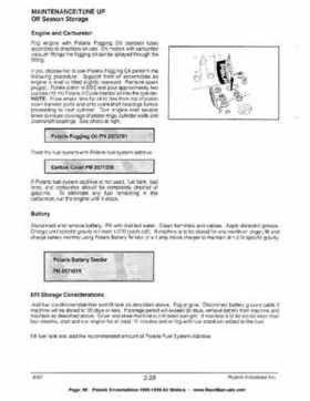 1996-1998 Polaris Snowmobile Service Manual, Page 95