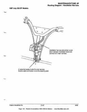 1996-1998 Polaris Snowmobile Service Manual, Page 119