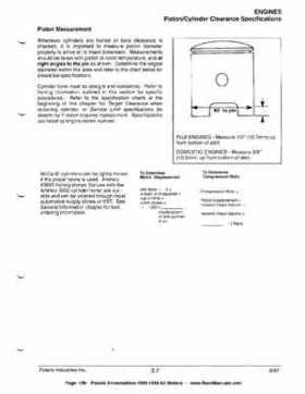1996-1998 Polaris Snowmobile Service Manual, Page 159