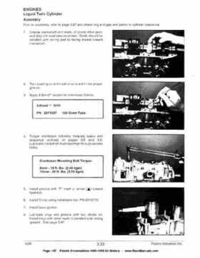 1996-1998 Polaris Snowmobile Service Manual, Page 187