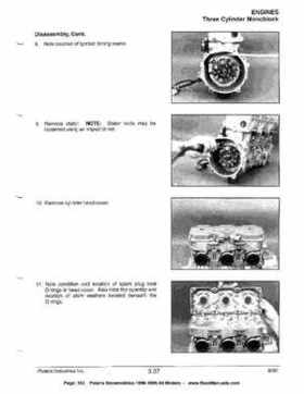 1996-1998 Polaris Snowmobile Service Manual, Page 192