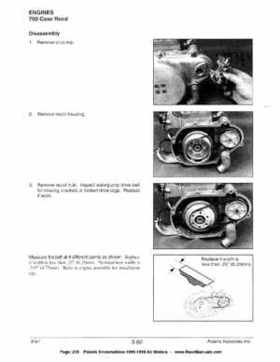 1996-1998 Polaris Snowmobile Service Manual, Page 215