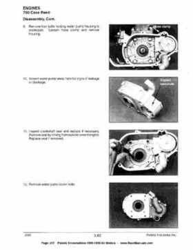 1996-1998 Polaris Snowmobile Service Manual, Page 217
