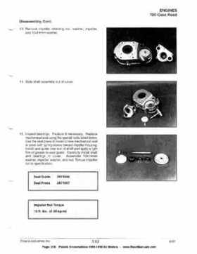 1996-1998 Polaris Snowmobile Service Manual, Page 218