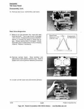 1996-1998 Polaris Snowmobile Service Manual, Page 219