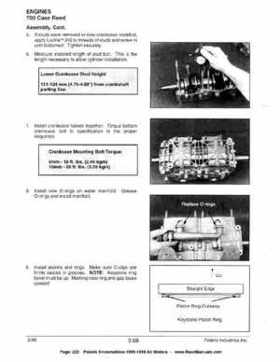 1996-1998 Polaris Snowmobile Service Manual, Page 223