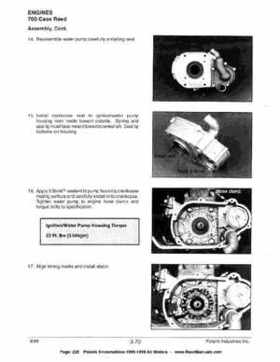 1996-1998 Polaris Snowmobile Service Manual, Page 225