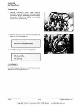 1996-1998 Polaris Snowmobile Service Manual, Page 227