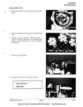 1996-1998 Polaris Snowmobile Service Manual, Page 228