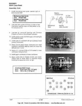 1996-1998 Polaris Snowmobile Service Manual, Page 239