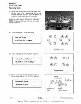 1996-1998 Polaris Snowmobile Service Manual, Page 241