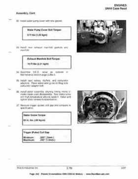 1996-1998 Polaris Snowmobile Service Manual, Page 242