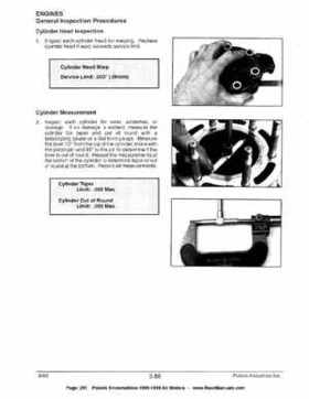 1996-1998 Polaris Snowmobile Service Manual, Page 251