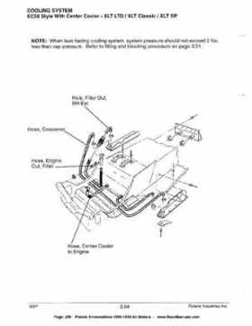 1996-1998 Polaris Snowmobile Service Manual, Page 259
