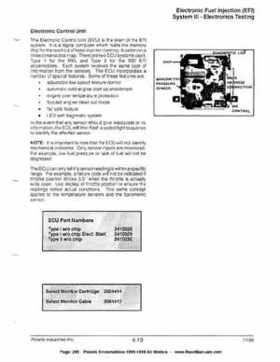 1996-1998 Polaris Snowmobile Service Manual, Page 285