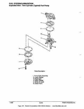 1996-1998 Polaris Snowmobile Service Manual, Page 375