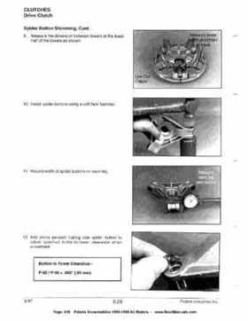 1996-1998 Polaris Snowmobile Service Manual, Page 410