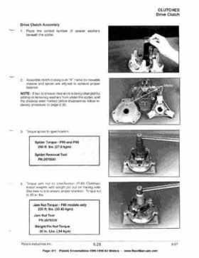 1996-1998 Polaris Snowmobile Service Manual, Page 411