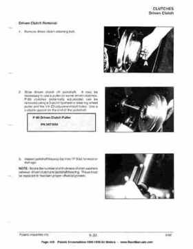 1996-1998 Polaris Snowmobile Service Manual, Page 415