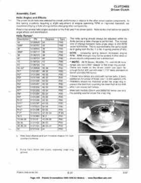 1996-1998 Polaris Snowmobile Service Manual, Page 419